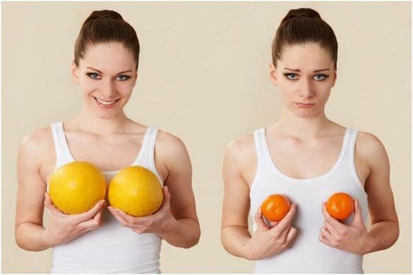 Как увеличить грудь дома