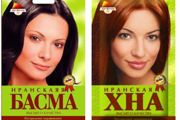Хна и басма для волос